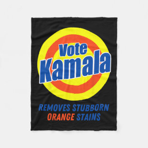 Harris 2024 verwijdert hardnekkige Oranje vlekken  Fleece Deken