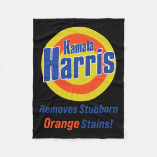 Harris 2024 verwijdert hardnekkige Oranje vlekken  Fleece Deken
