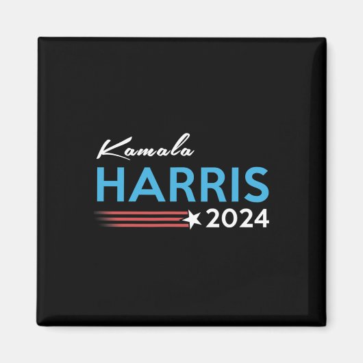 Harris 2024 voor President Campaign 3 Magneet (Voorkant)