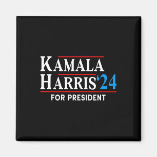 Harris 2024 Voor President Verkiezing Stemmen Voor Magneet