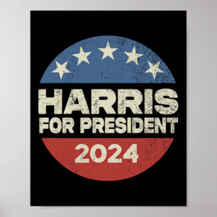 Harris 2024 Voor presidentsverkiezingscampagne 2  Poster
