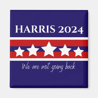Harris 2024 We gaan niet terug Magnet