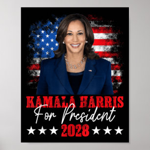 Harris 2028 President Kamala Harris Verkiezingen Poster