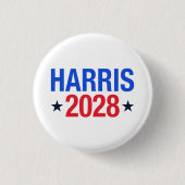 Harris 2028 Verkiezingssteun Kamala voor President Ronde Button 3,2 Cm (Voorkant)