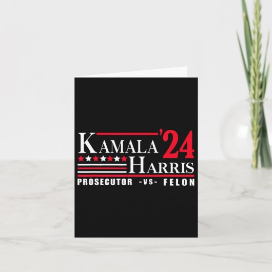 Harris 24 Aanklager vs Felon Kaart (Voorkant)