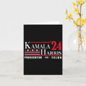 Harris 24 Aanklager vs Felon Kaart (Gele Bloem)