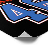 Harris 46 kwadraat Joe Biden 46e President van de  Poster (Hoek)