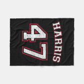 Harris 47 47e President Fleece Deken (Voorkant (Horizontaal))