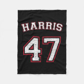 Harris 47 47e President Fleece Deken (Voorkant)