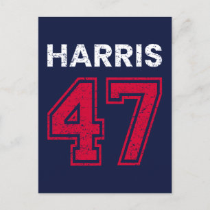 Harris 47 I - Kamala Harris voor President Briefkaart
