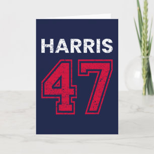 Harris 47 I - Kamala Harris voor President Kaart