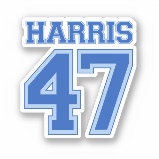 HARRIS 47 STICKER (Voorkant)
