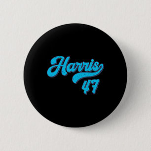 Harris 47e President Verenigde Staten 2024 Verkiez Ronde Button 5,7 Cm
