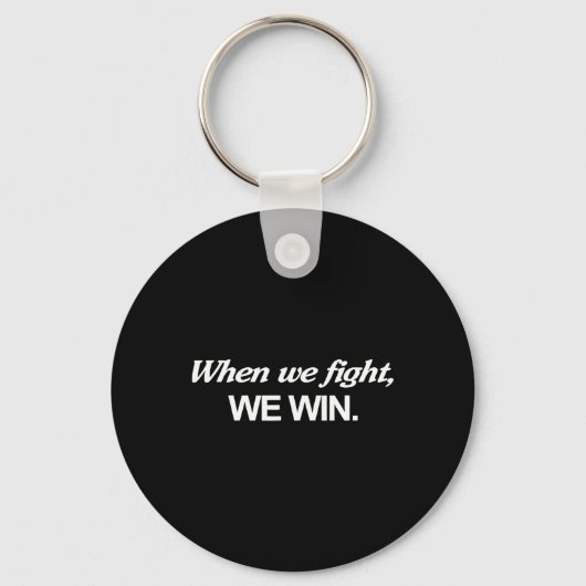 Harris als we vechten winnen we sleutelhanger (Voorkant)