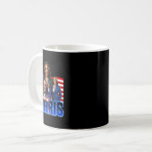 Harris American Flag Bootleg Koffiemok (Voorkant links)