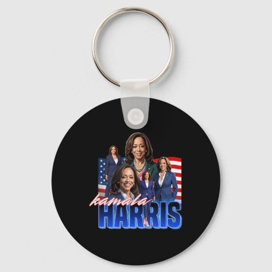 Harris American Flag Bootleg Sleutelhanger (Voorkant)
