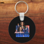 Harris American Flag Bootleg Sleutelhanger (Voorkant)