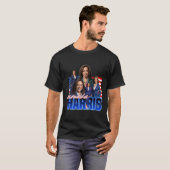 Harris American Flag Bootleg T-shirt (Voorkant volledig)