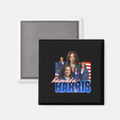 Harris Amerikaanse Vlag Bootleg Magneet (Voorkant / Achterkant)