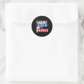 Harris Amerikaanse vlag overwinning Ronde Sticker (Tas)