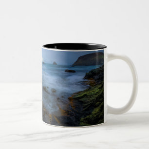 Harris Beach Park   Oregon Tweekleurige Koffiemok