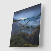 Harris Beach Park | Oregon Vierkante Klok (Hoek)