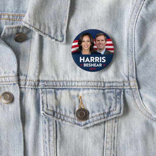 HARRIS BESHEAR 2024 RONDE BUTTON 5,7 CM (In situ)