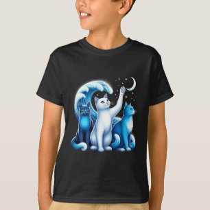 Harris Blauwe Katten Golf Kamala Grappig Voor Katt T-shirt