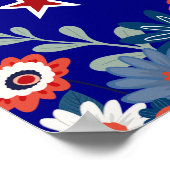 Harris Bloemenverkiezing 2024 Poster (Hoek)