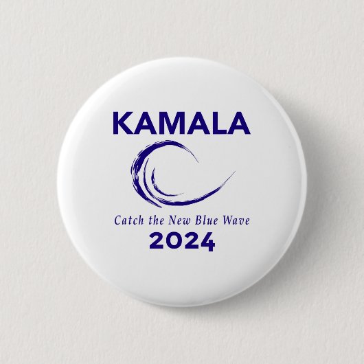 Harris-campagne 2024 ronde button 5,7 cm (Voorkant)