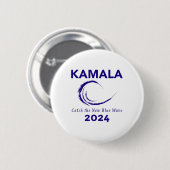 Harris-campagne 2024 ronde button 5,7 cm (Voorkant /achterkant)