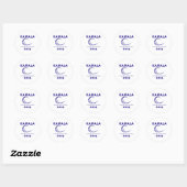Harris-campagne 2024 ronde sticker (Vel)