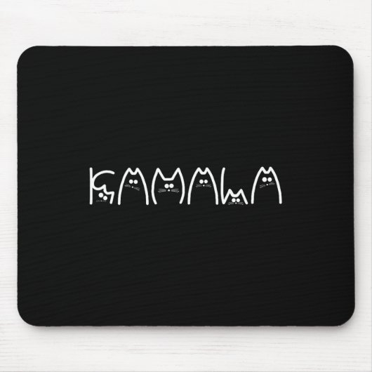 Harris CAT-belettering positief1 Muismat (Voorkant)