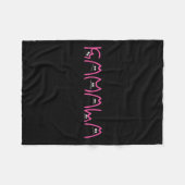 Harris Cat Lettering Positief Grappig 13 Fleece Deken (Voorkant (Horizontaal))