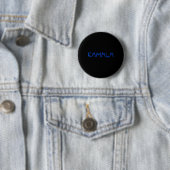 Harris Cat Lettering Positief Grappig 14 Ronde Button 5,7 Cm (In situ)
