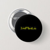 Harris Cat Lettering Positief Grappig 15 Ronde Button 5,7 Cm (Voorkant /achterkant)