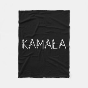 Harris Cat Lettering Positief Grappig Shirt Kamala Fleece Deken