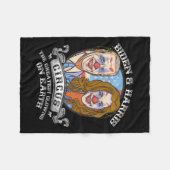 Harris Circus Grootste Clowns op Aarde Anti Biden Fleece Deken (Voorkant (Horizontaal))