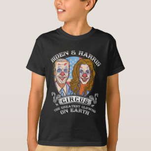 Harris Circus Grootste Clowns op Aarde Anti Biden T-shirt