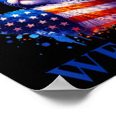 Harris citeert als we vechten winnen we voor Man e Poster (Hoek)