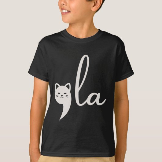 Harris Comma-la Cat Dames voor Harris T-shirt (Voorkant)