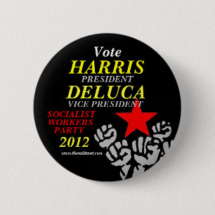 Harris-DeLuca 2012 Ronde Button 5,7 Cm