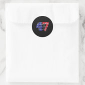 Harris Doe iets Harris Wheimer Doe iets 1 Ronde Sticker (Tas)