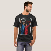 Harris en Barack Obama naar de verkiezingen van 20 T-shirt (Voorkant volledig)