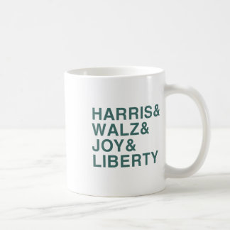 Harris en W en Joy en Liberty Shirt Kamala Harr Koffiemok