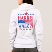 Harris en Walz 2024 Hoodie (Achterkant)