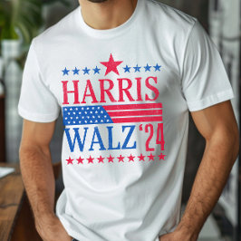 Harris en Walz 2024 T-shirt