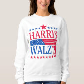  Harris en Walz 2024 Trui (Voorkant)