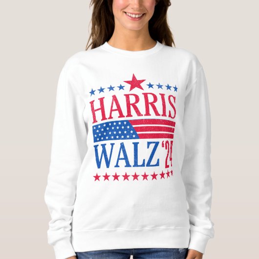  Harris en Walz 2024 Trui (Voorkant)