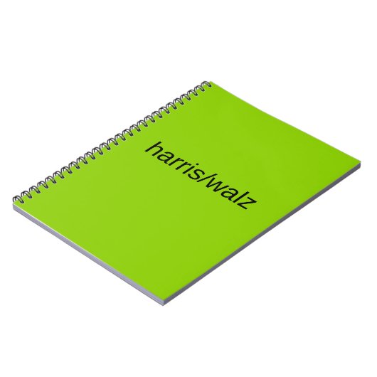 Harris en Walz Zomer 2024 Groene Woonwijk Notitieboek (Linkerzijde)